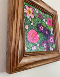 "A Piece of Nana's Flowerbed" Original Painting