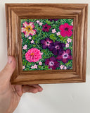 "A Piece of Nana's Flowerbed" Original Painting