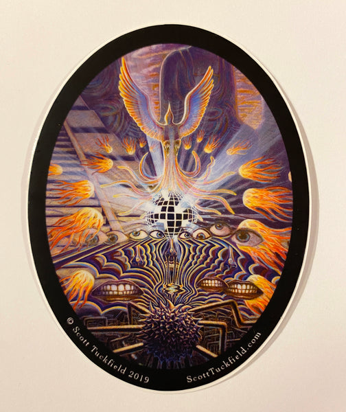 "Ascension" Vinyl Sticker