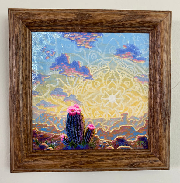 "Blooming Barrel" Original Painting