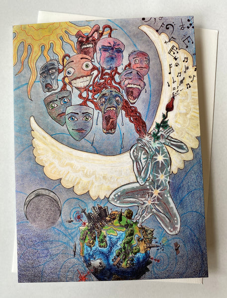 "Big Ol' Balance" Greeting Card