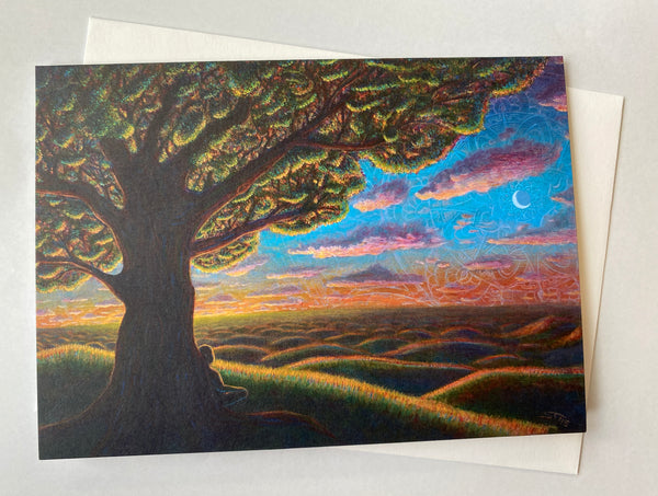 "The Golden Hour" Greeting Card