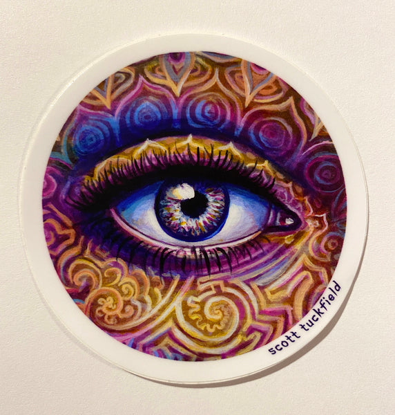 "Glimpse" Vinyl Sticker