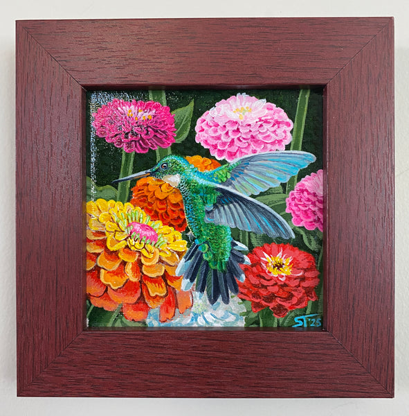 "Holy Hummingbird!" Original Painting