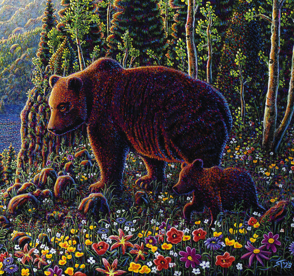 Mama Bear Original Painting – The Art of Scott Tuckfield