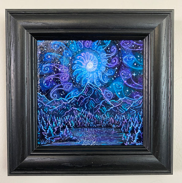 "Moonside Lake" Original Painting