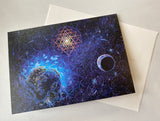 "Pretty Little Planet II" Greeting Card