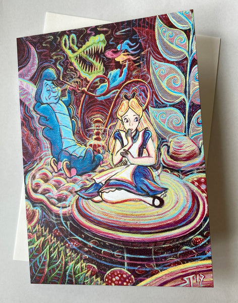 "Rather Curious, This Sort of Life" Greeting Card