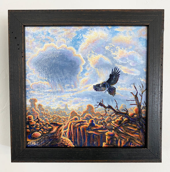 "Springtime Showers, Somewhere Near Moab" Original Painting
