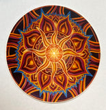 "Stardust Mandala" Vinyl Sticker