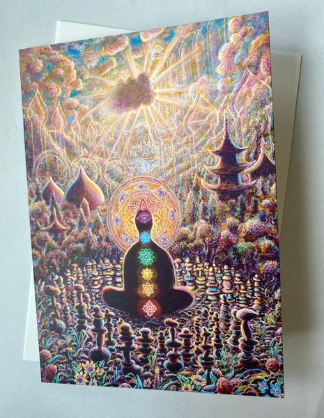 "The Cairns: Balance/Guidance" Greeting Card