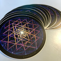 "Pretty Little Planet II" Vinyl Sticker