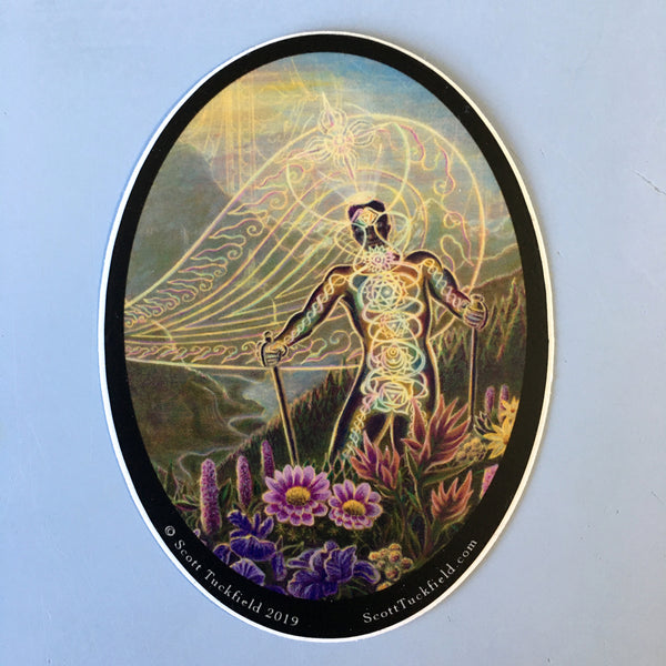 "Sunwalker" Vinyl Sticker
